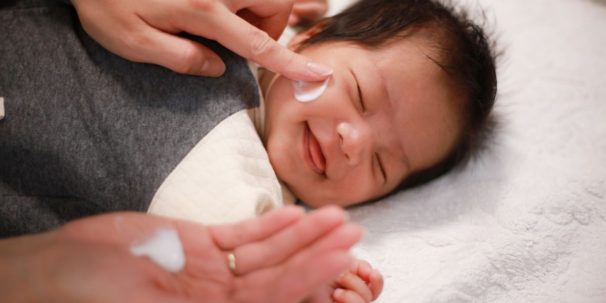 crèmes hydratantes pour bébé