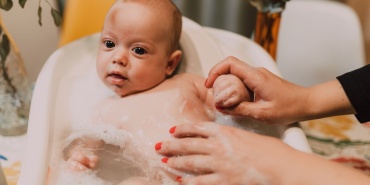 toilette de bébé